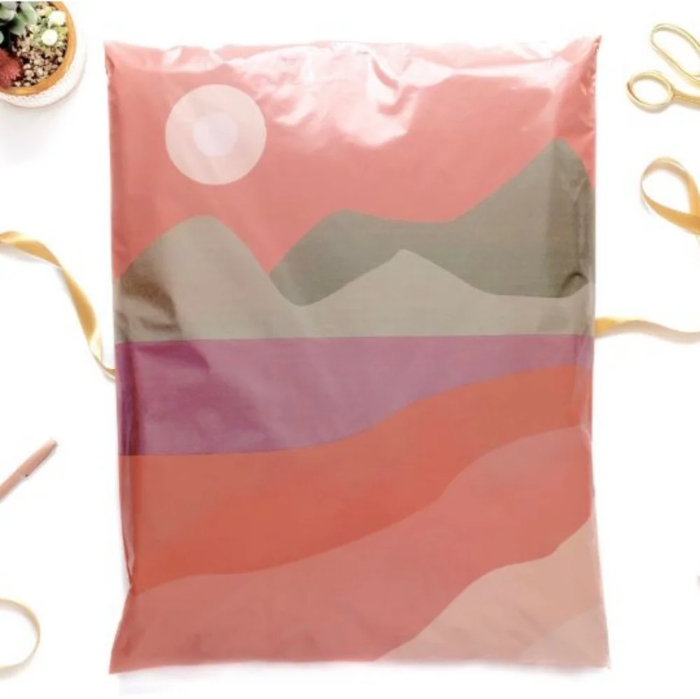 20 12x15.5 sedona designer poly mailer